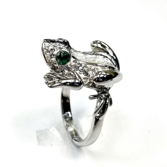 Stainless steel frog ring - Picture 5 of 11